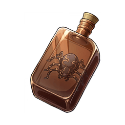 Bottle Containing Poisonous Spider